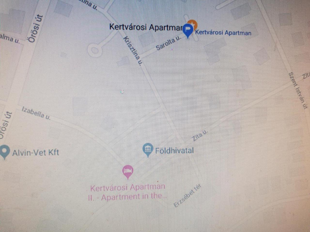 Kertvarosi Apartman ทิสเซาอีแวรอช ภายนอก รูปภาพ